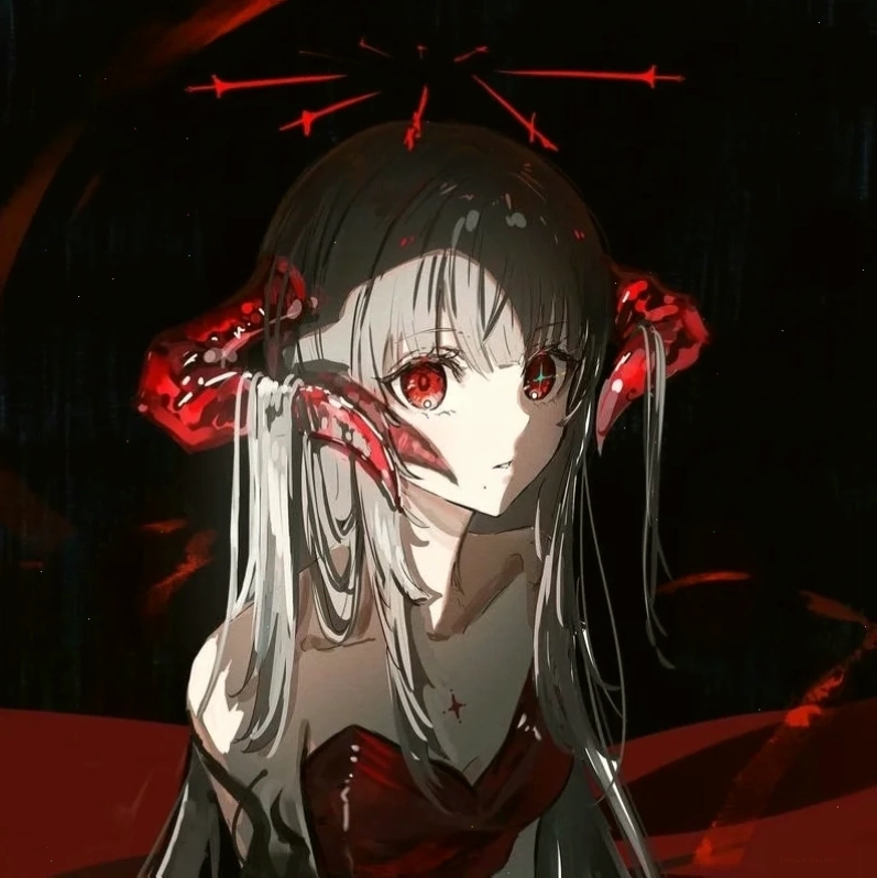 ảnh avatar anime huyền bí ma mị với ánh nhìn sâu thẳm