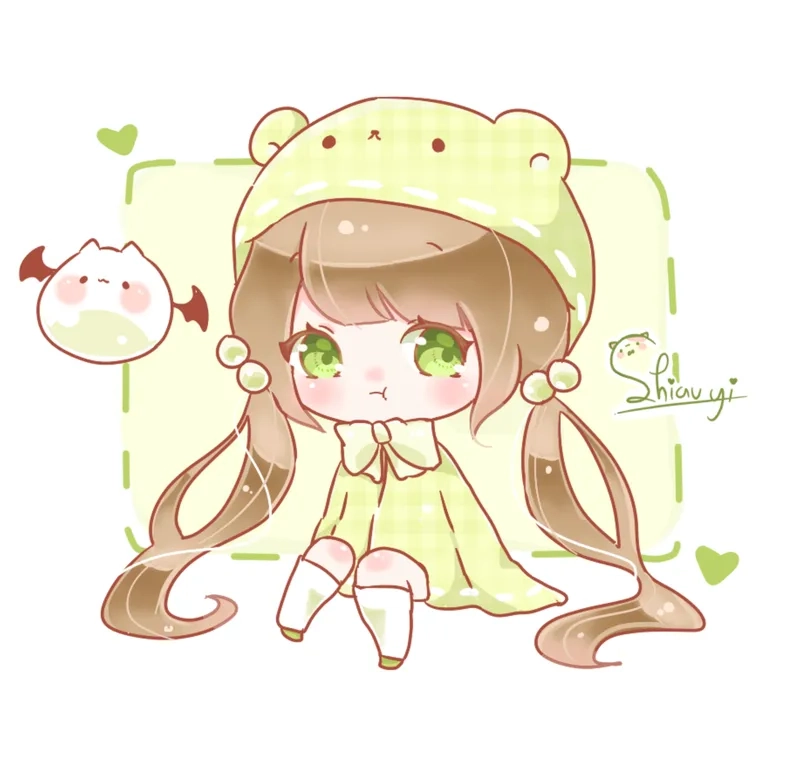 Ảnh chibi cute siêu đáng yêu, dễ thương khiến ai cũng mê mẩn
