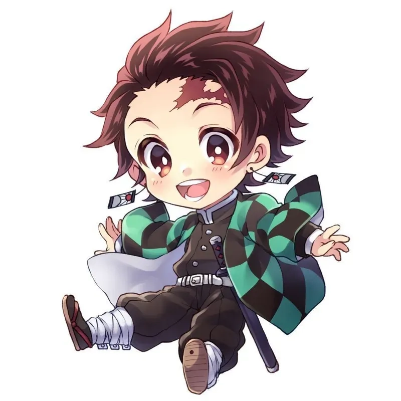 Ảnh chibi nam dễ vẽ đơn giản nhưng vẫn ấn tượng, dễ thực hành
