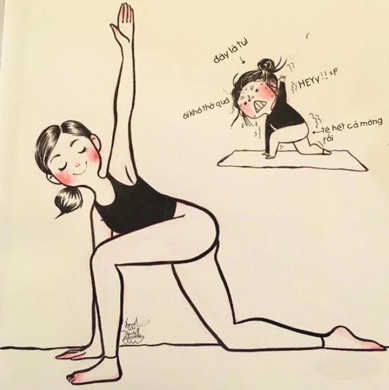 Ảnh meme về sức khỏe và thể thao vui nhộn được chia sẻ nhiều