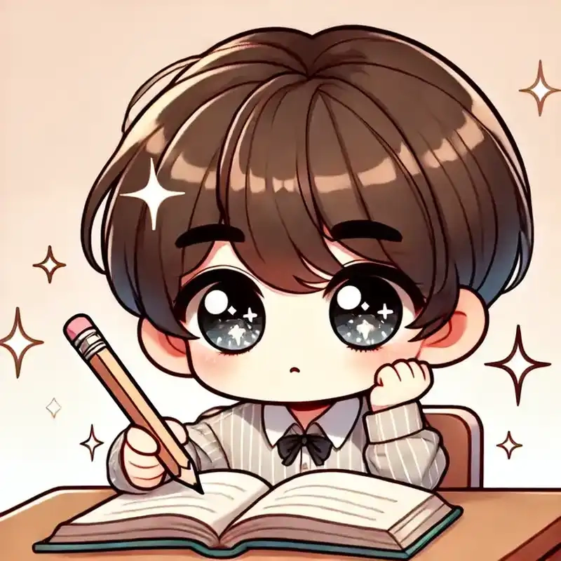 Avatar chibi nam cute dễ thương, lý tưởng làm ảnh đại diện cá nhân