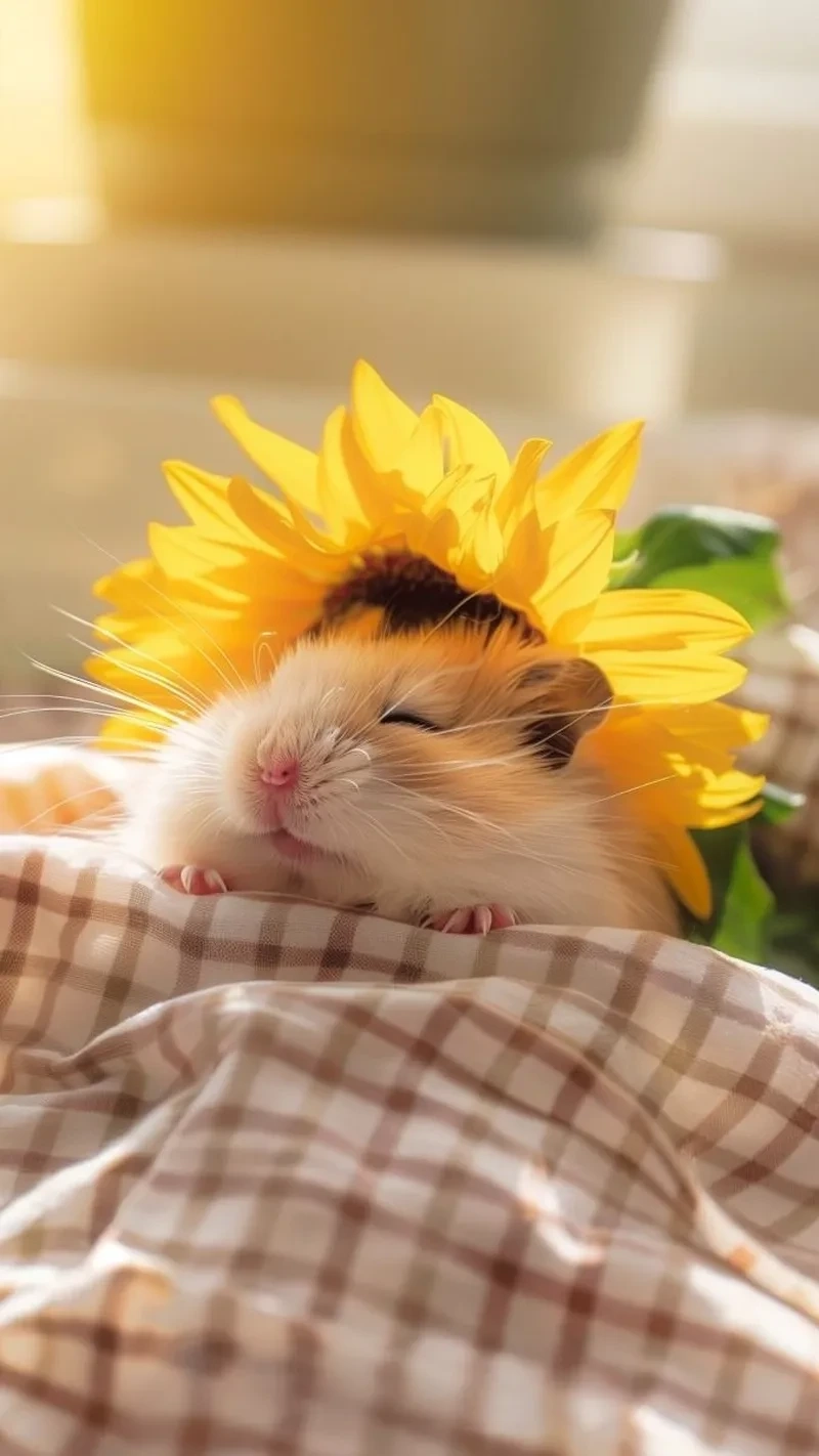 Meme chuột hamster cute luôn mang đến niềm vui và sự dễ thương cho người xem.