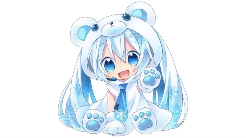 Bộ sưu tập hình anime nữ chibi dễ thương, ngộ nghĩnh khiến ai cũng thích