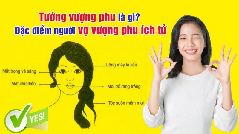 Cách nhận biết vượng phu ích tử qua tướng số nam và nữ