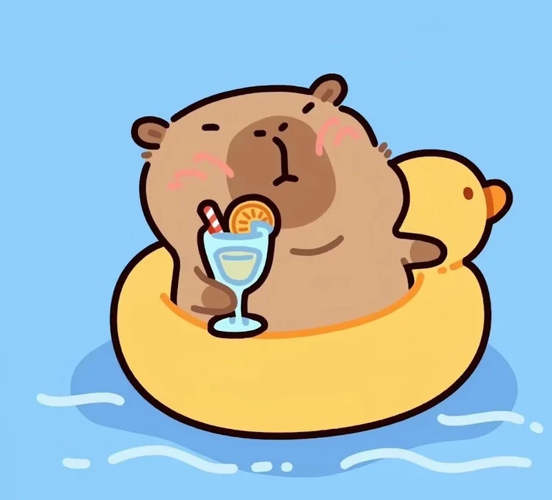 Cập nhật mới nhất về avatar hình nền capybara vô tri siêu đáng yêu