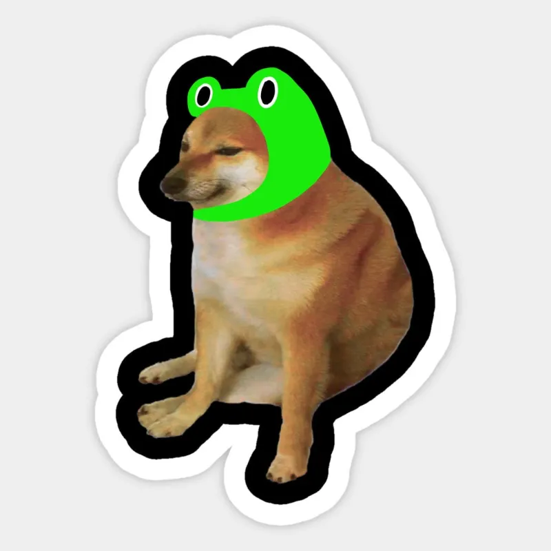 Chó cheems meme dễ thương nhưng đầy biểu cảm độc đáo