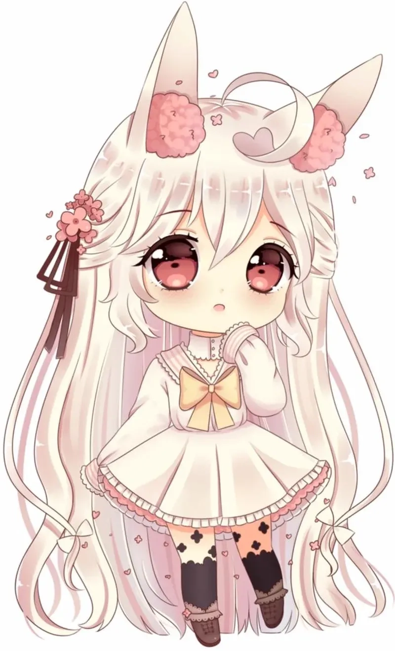 Cute hình ảnh công chúa anime dễ thương lung linh như bước ra từ cổ tích