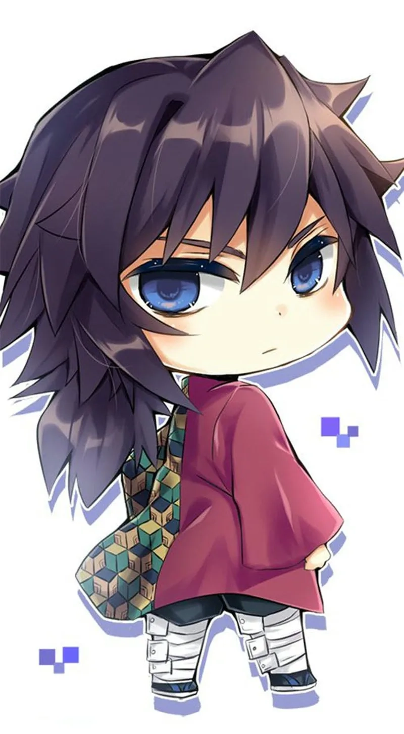 Hình ảnh chibi nam cute đơn giản dễ vẽ nhưng vẫn đầy sức hút