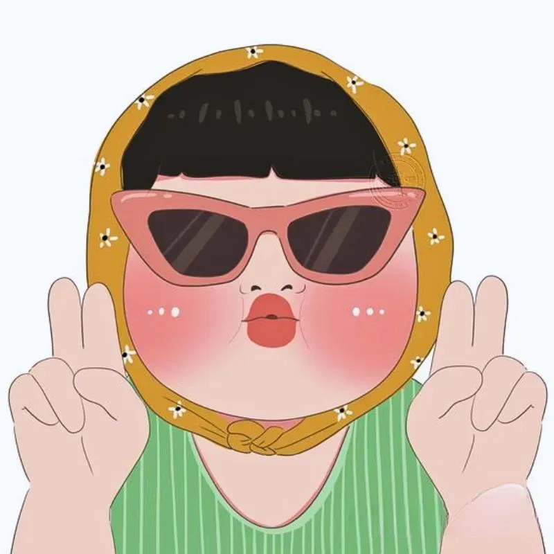 Hình avatar vô tri dễ thương giúp người dùng thêm phần cá tính và độc đáo