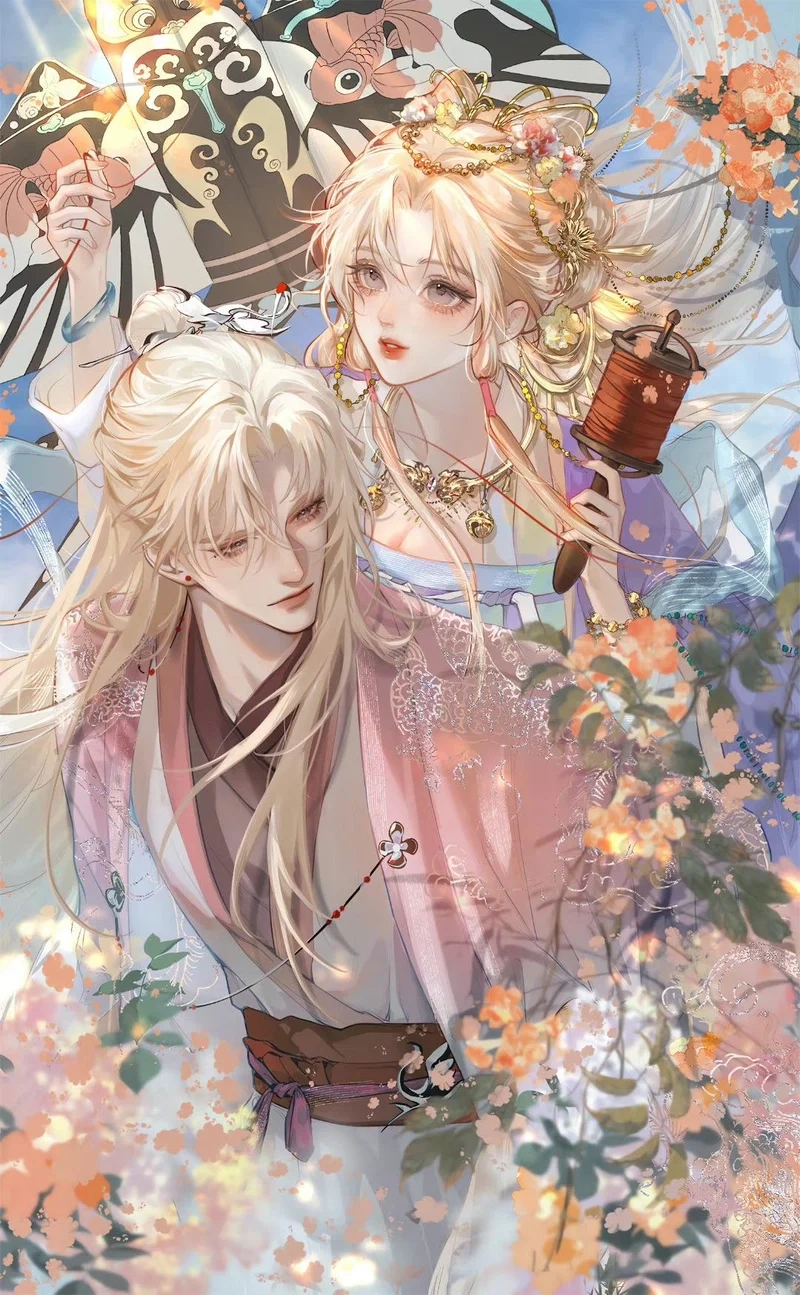 Khám phá tình yêu qua avatar ảnh anime cặp đôi cổ trang