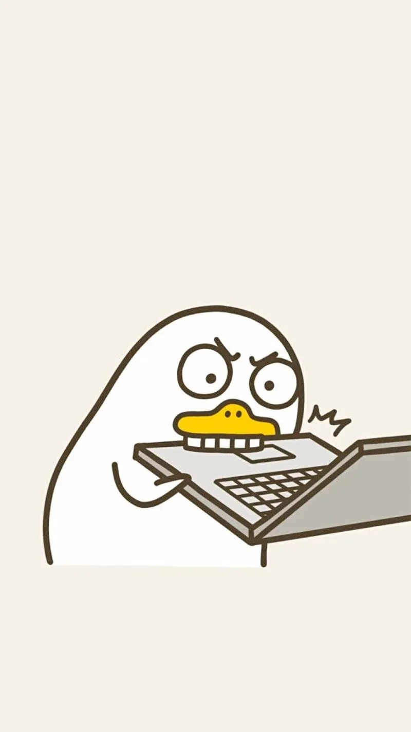 Meme vịt cầm dao hài hước, làm fan cười thả ga.