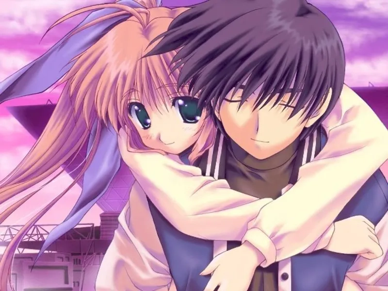 Những hình anime nam nữ yêu nhau ngọt ngào, lãng mạn, tràn đầy cảm xúc