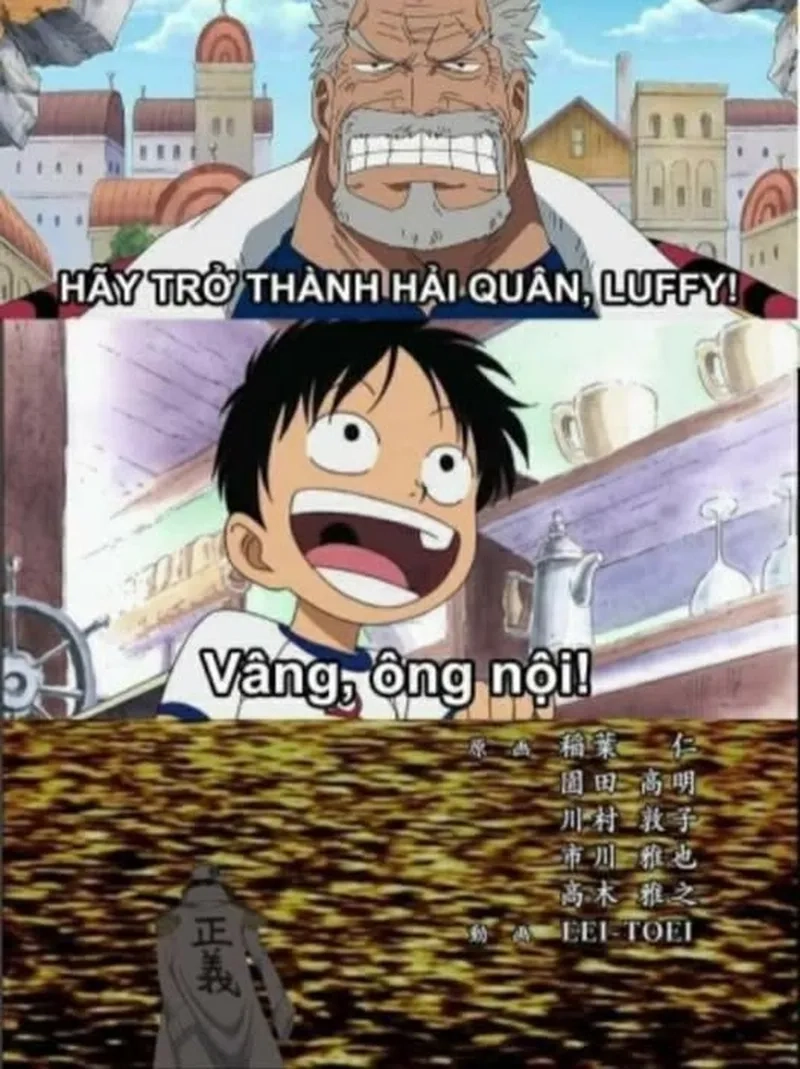 Phiêu lưu cùng meme One Piece đầy màu sắc và hài hước