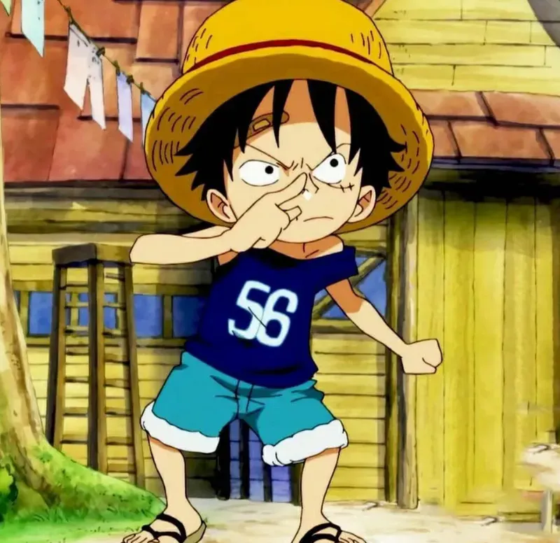 Phong cách độc lạ với avatar Luffy Gear 5 dễ thương