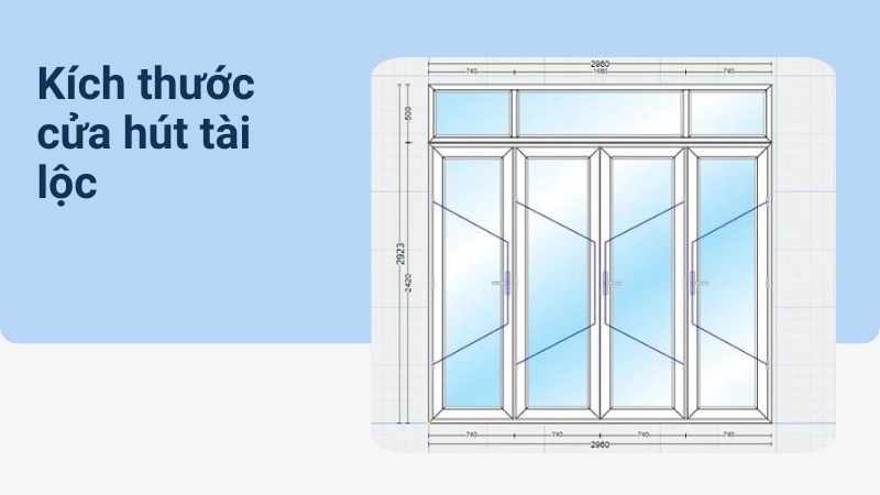 Tài lộc về nhờ kích thước cửa chính theo phong thủy