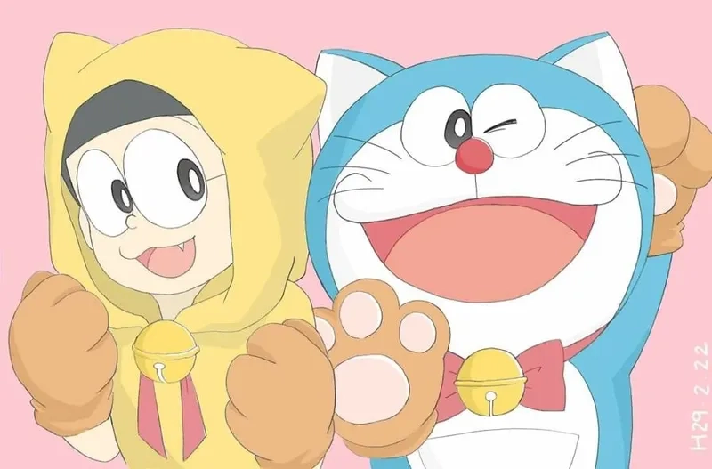 Tận hưởng hình ảnh doraemon cute phô mai que, dễ thương vô đối