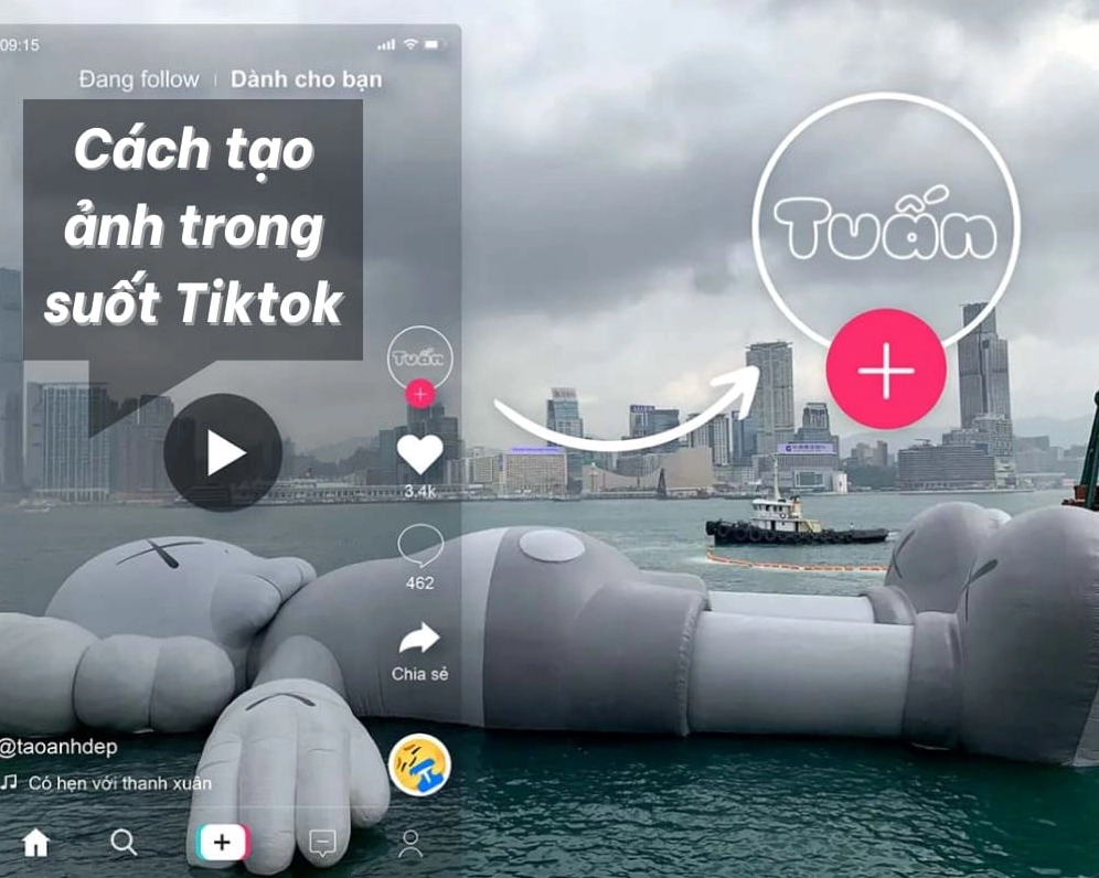 Tạo Avatar Trong Suốt Cho Tên TikTok Độc Đáo Năm 2026
