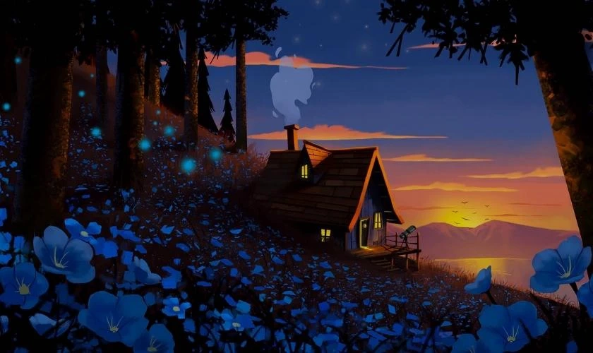 Thư giãn với ảnh nền máy tính 4K chill giúp giảm stress hiệu quả