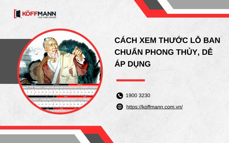 Thước Lỗ Ban phong thủy: Hướng dẫn sử dụng và ý nghĩa