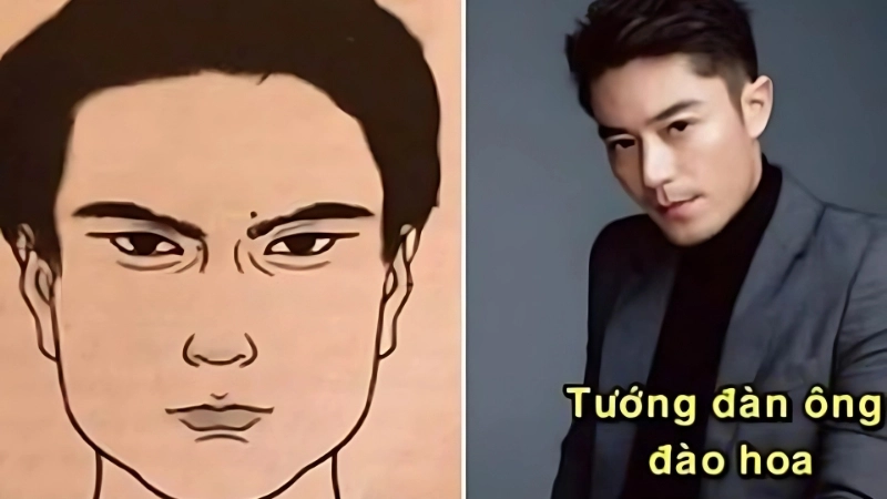 Tướng đàn ông đào hoa nói lên điều gì về tính cách và tình duyên