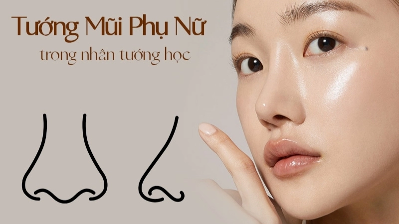 Tướng mũi phụ nữ nói gì về đường công danh và tình duyên