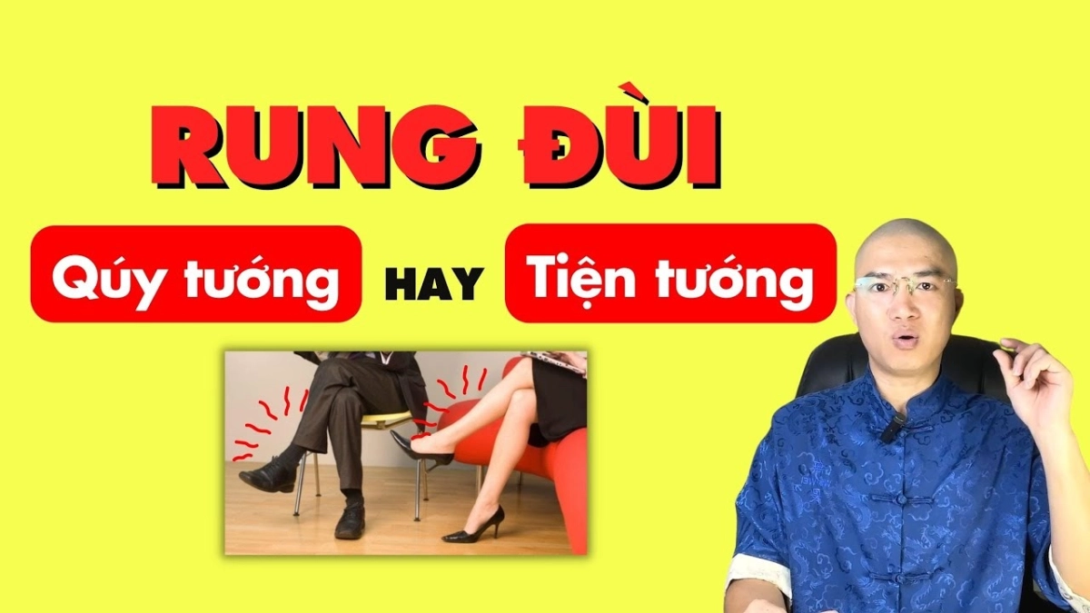 Tướng người ngồi rung chân giải mã vận mệnh giàu nghèo