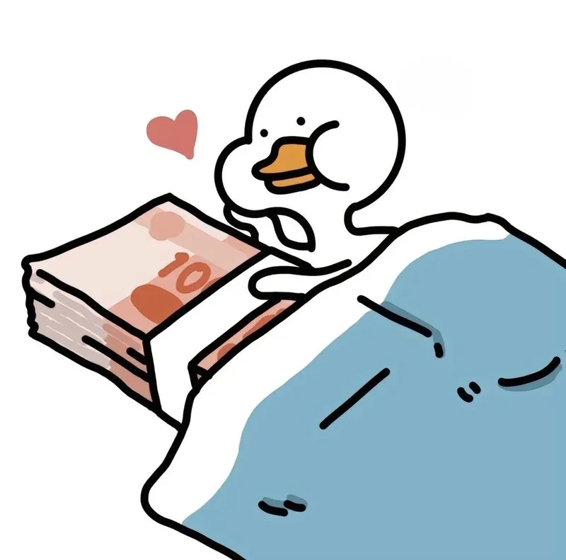 Vịt trắng meme ngộ nghĩnh, thu hút ánh nhìn của mọi người.